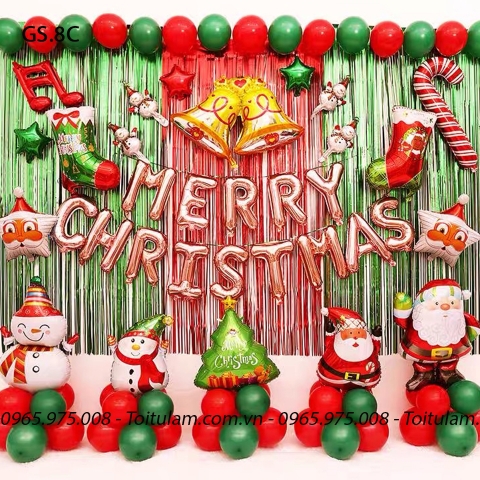 Set bóng noel GS.8C