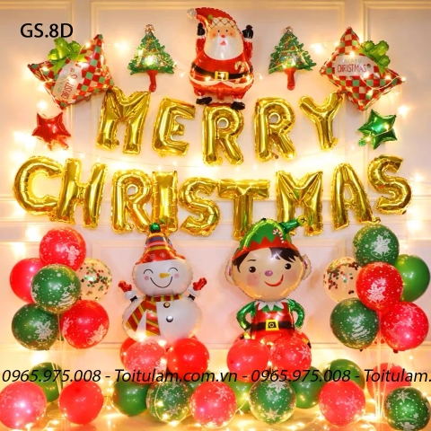 Set bóng noel GS.8D