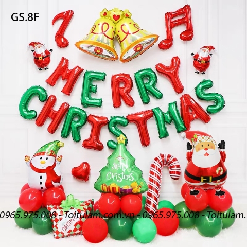 Set bóng noel GS.8F
