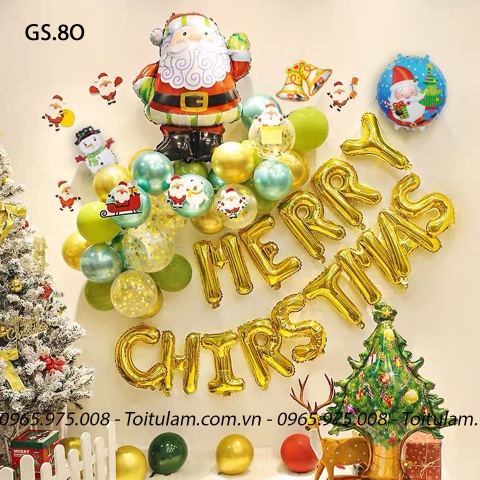 Set bóng noel GS.8O