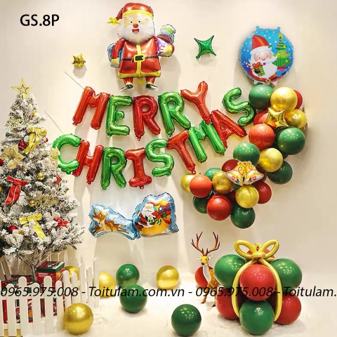 Set bóng noel GS.8P