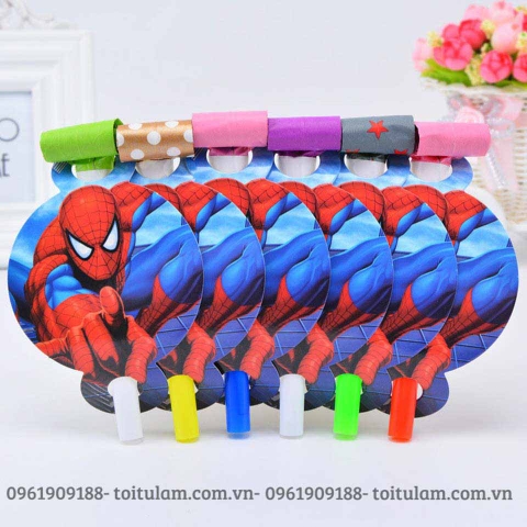 Combo 6 kèn tắc kè chủ đề NGƯỜI NHỆN