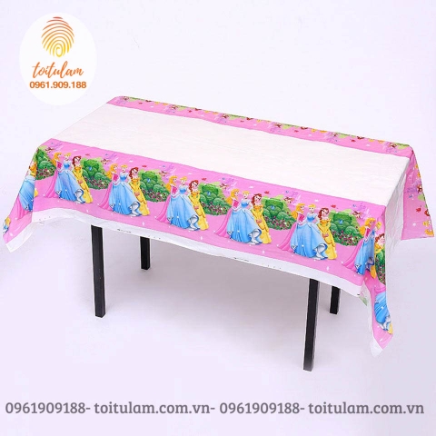 Khăn trải bàn công chúa disney