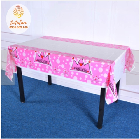Khăn trải bàn vương miện princess