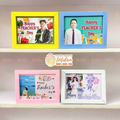 QUÀ TẶNG 20/11- Quà tặng ngày nhà giáo Việt Nam - Khung ảnh trơn để bàn 13x18cm miễn phí in ảnh