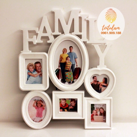Khung ảnh treo tường Family