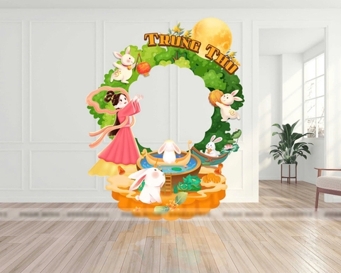 KHUNG CHECKIN TRUNG THU - CHỤP HÌNH TRUNG THU- THIẾT KẾ THEO YÊU CẦU mẫu 2