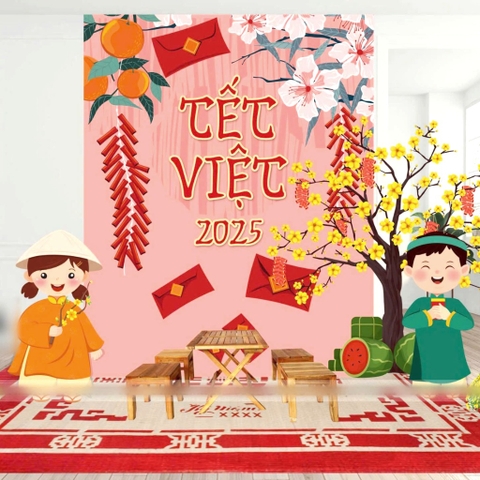 TRANG TRÍ TẤT NIÊN TẠI VĂN PHÒNG ĐẸP ĐƠN GIẢN