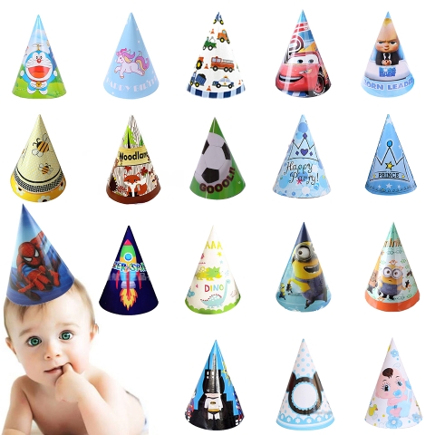 Mũ sinh nhật cho bé trai