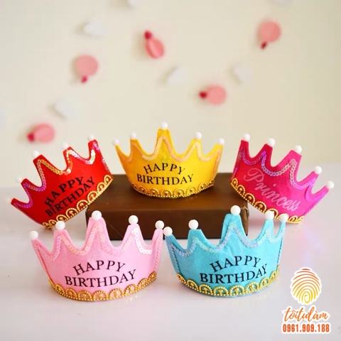 Mũ sinh nhật phát sáng