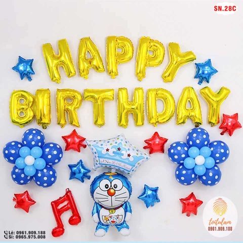 SET BÓNG DOREMON N.28C