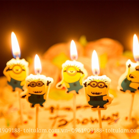 Nến họa tiết MINION