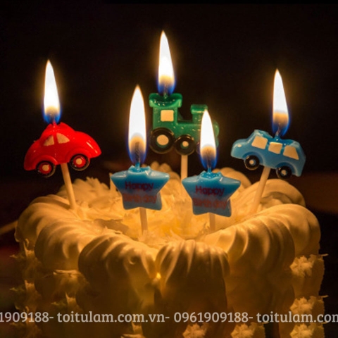 Nến họa tiết OTO SAO