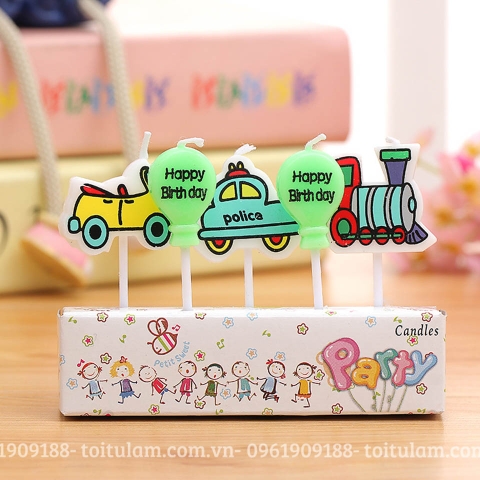 Nến họa tiết TÀU HỎA