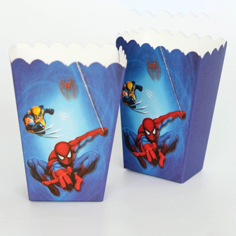 Combo 6 hộp đựng bỏng chủ đề NGƯỜI NHỆN