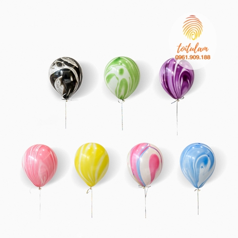 Bóng bay màu pha