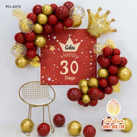 PHÔNG HAPPY FULLMONTH PO-A058 CHO BÉ ĐẦY THÁNG