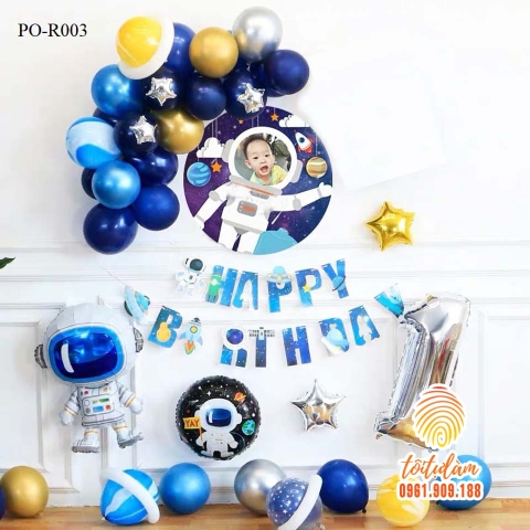 SET BÓNG SINH NHẬT - CHỦ ĐỀ PHI HÀNH GIA PO-R003