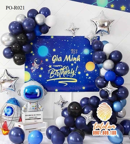 SET BÓNG SINH NHẬT - CHỦ ĐỀ PHI HÀNH GIA PO-R021