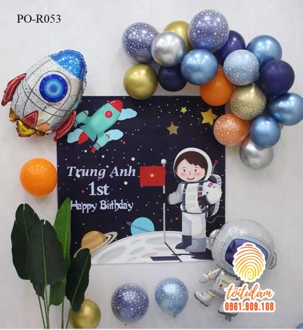 SET BÓNG SINH NHẬT - CHỦ ĐỀ PHI HÀNH GIA PO-R053