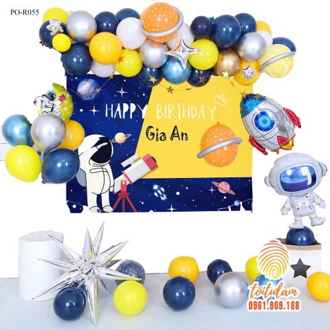 SET BÓNG SINH NHẬT - CHỦ ĐỀ PHI HÀNH GIA PO-R055