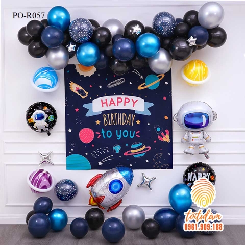 SET BÓNG SINH NHẬT - CHỦ ĐỀ PHI HÀNH GIA PO-R057