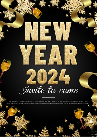 Phông treo tết - phông trang trí tất niên M002 TONE ĐEN - Thiết kế theo yêu cầu