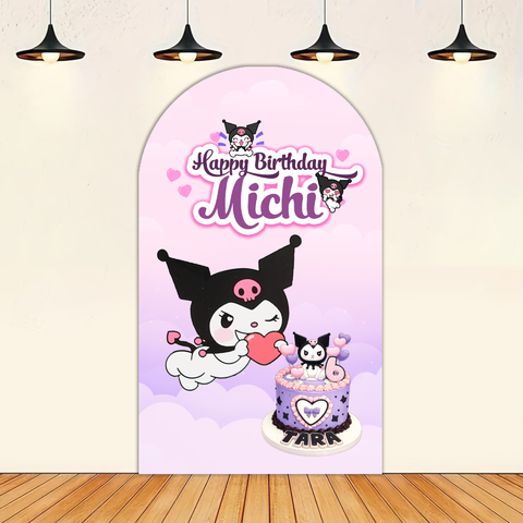 Phông sinh nhật chủ đề Kuromi