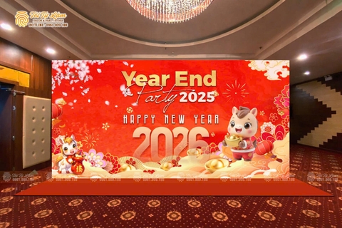 PHÔNG TRANG TRÍ TẾT 2026 CÔNG TY