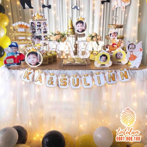 set bàn tiệc SB075