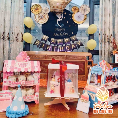 set bàn tiệc SB076