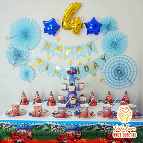 set bàn tiệc SB055