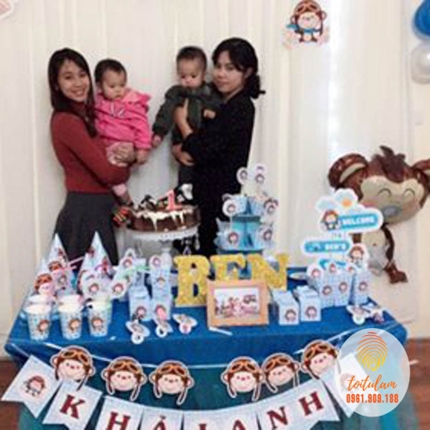 set bàn tiệc SB071