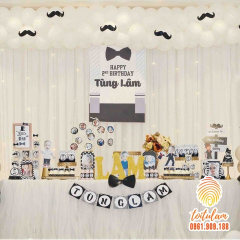 set bàn tiệc SB080