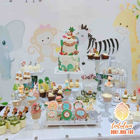 set bàn tiệc SB078