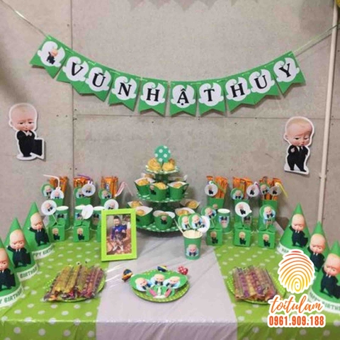 set bàn tiệc SB074