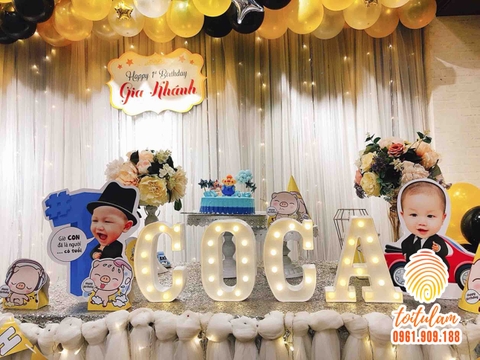 set bàn tiệc SB082