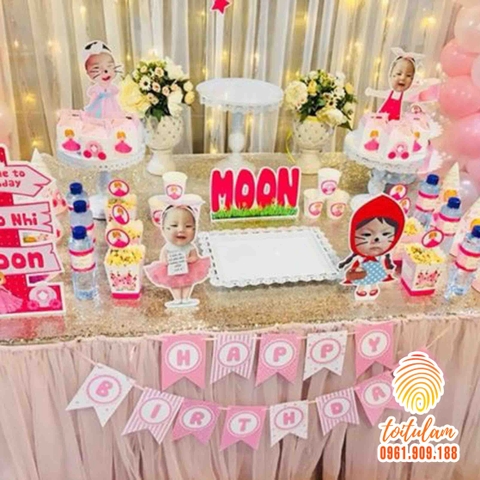 set bàn tiệc SB066