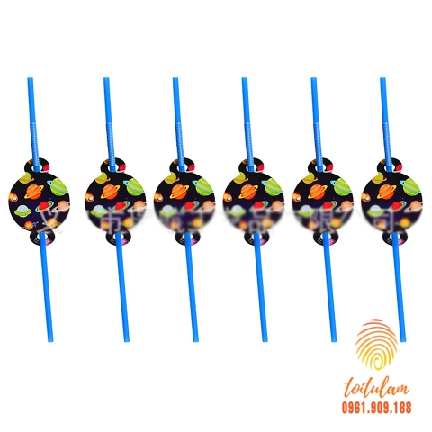 6 ống hút SN phi hành gia