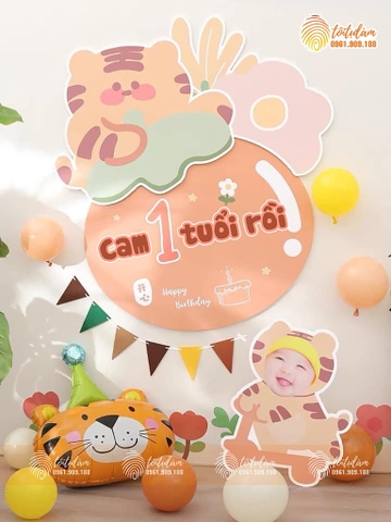 PHÔNG SINH NHẬT CHO BÉ TUỔI HỔ PO-T046