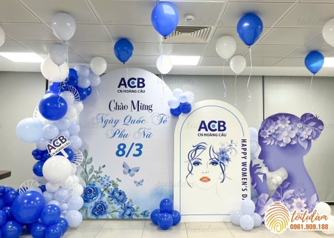 TRANG TRÍ TRỌN GÓI NGÀY QUỐC TẾ PHỤ NỮ 8/3 VÀ 20/10 - QTPN-011