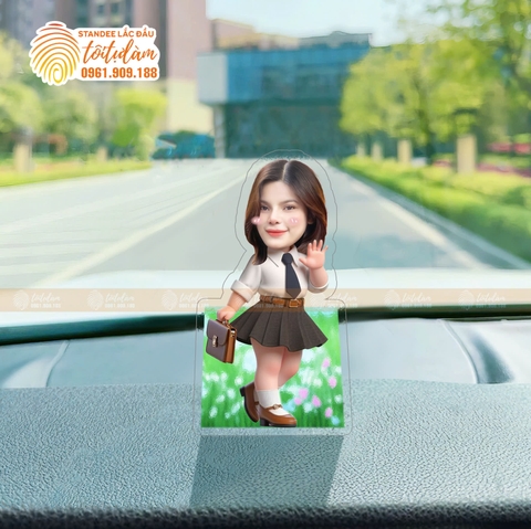 QUÀ TẶNG 20/10- Standee lắc lư - Mẫu công sở- thiết kế theo yêu cầu