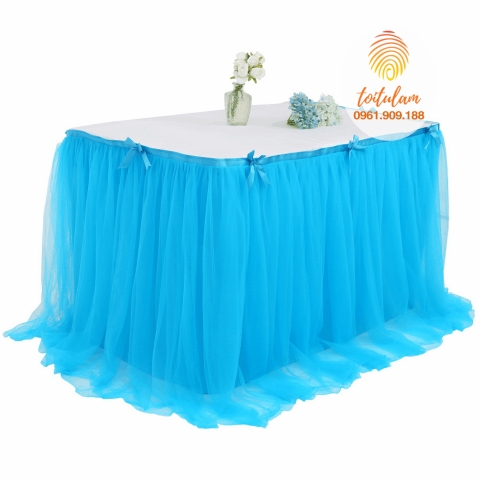 Quây bàn trang trí cho thuê