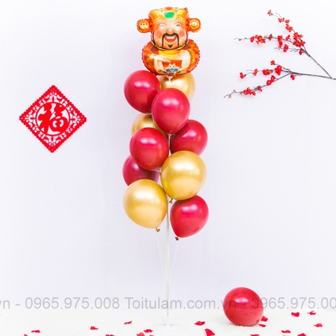 Chùm bóng trang trí năm mới 9