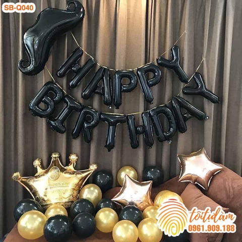 SET BÓNG TRANG TRÍ SINH NHẬT NGƯỜI LỚN SB-Q040