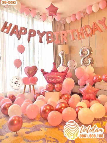 SET BÓNG TRANG TRÍ SINH NHẬT NGƯỜI LỚN SB-Q052