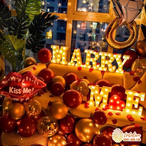 Set bóng trang trí Valentine SB-VT007