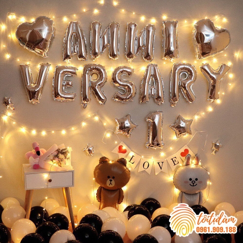 Set bóng trang trí Valentine SB-VT010