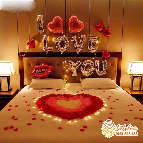 Set bóng trang trí Valentine SB-VT017