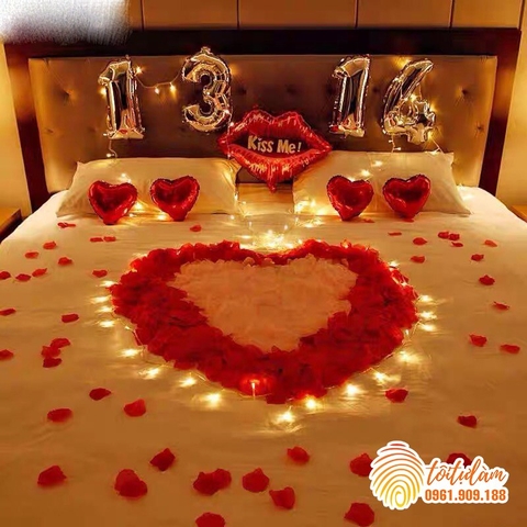 Set bóng trang trí Valentine SB-VT018